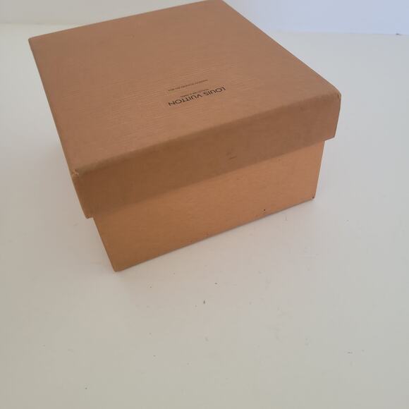 Louis Vuitton Dust Bag Box Empty Small Accessory Wallet Set Sleeper Small 5x5x3 - Picture 5 of 7